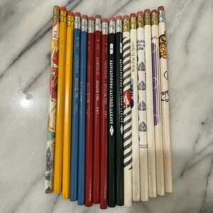 Vintage 70s 80s Pencils Lot Garfield Nike Empire Lovely Advertising No. 2 Unused